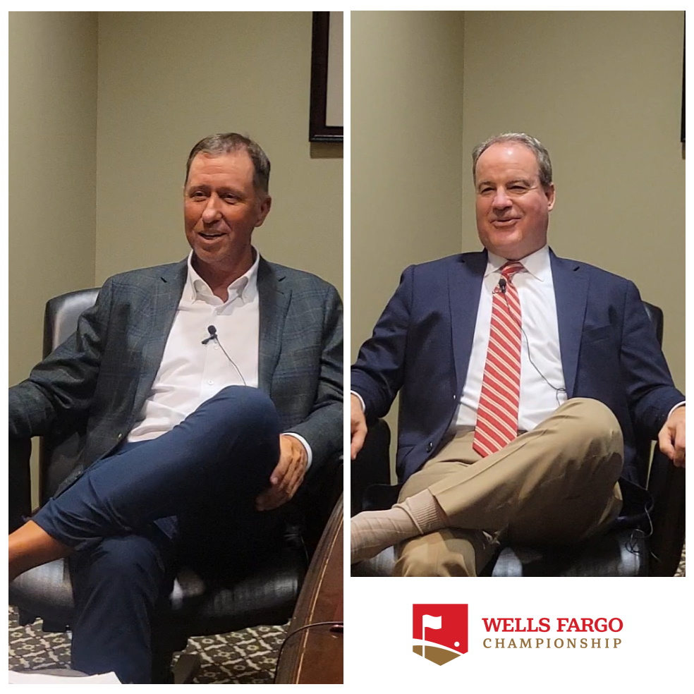 42. Jim “Bones” Mackay – Tour Caddie and Commentator &  Gary Sobba – Wells Fargo Championship Tournament Director episode artwork